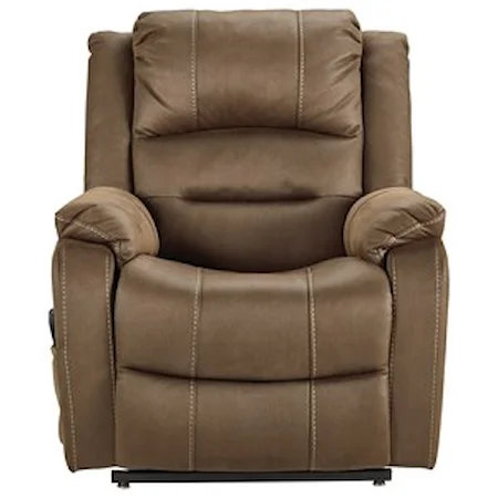 Faux Leather Power Lift Recliner